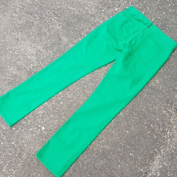 J. Crew Matchstick Green Skinny Jeans 26 Reg - Picture 5 of 6